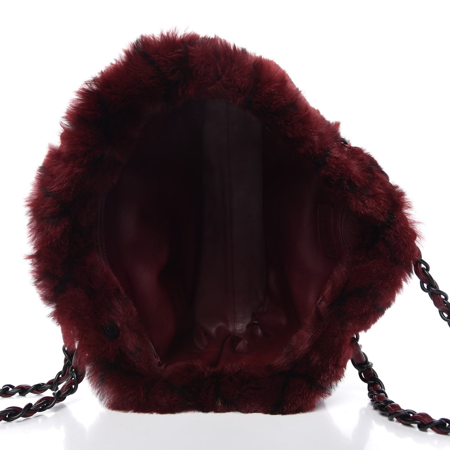 Lapin Fur Quilt Pattern Tote Red