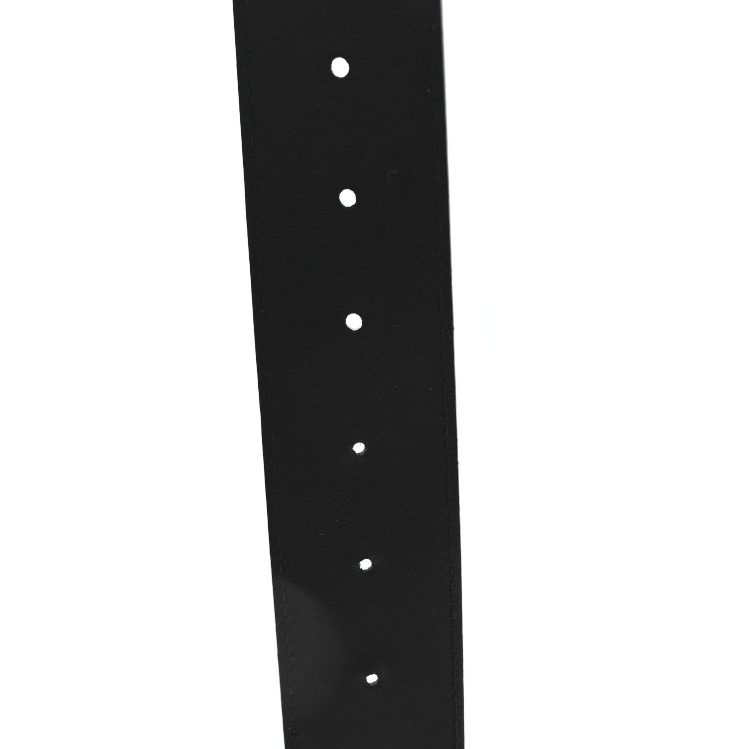 Gucci Calfskin Crystal Double G 40mm Belt 80 32 Black Multicolor 4 of 4