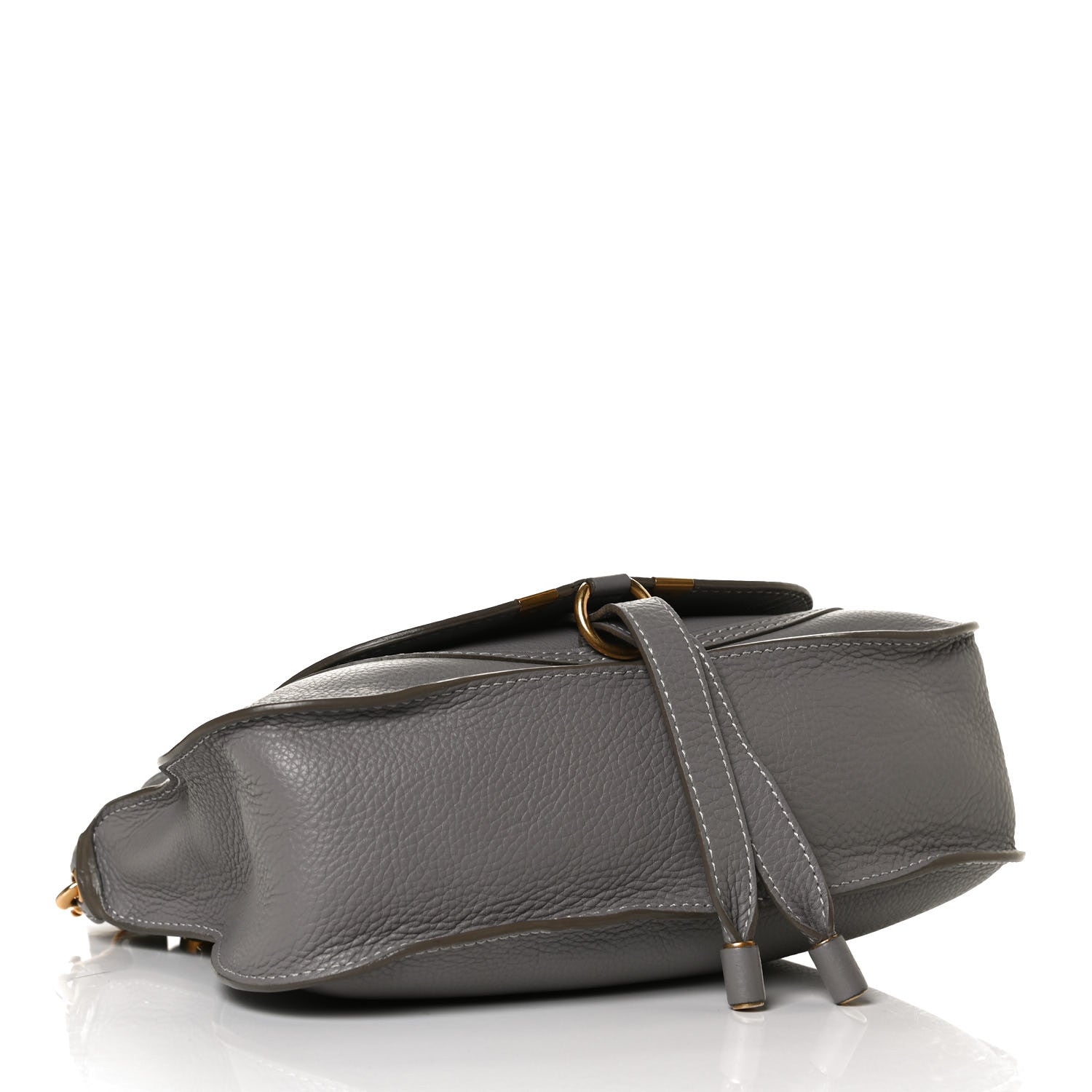 Chloe Calfskin Small Marcie Satchel Cashmere Grey 3 of 15