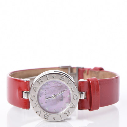 Bulgari Stainless Steel Pink Mother of Pearl 22mm B.Zero1 Quartz Watch 3 of 10