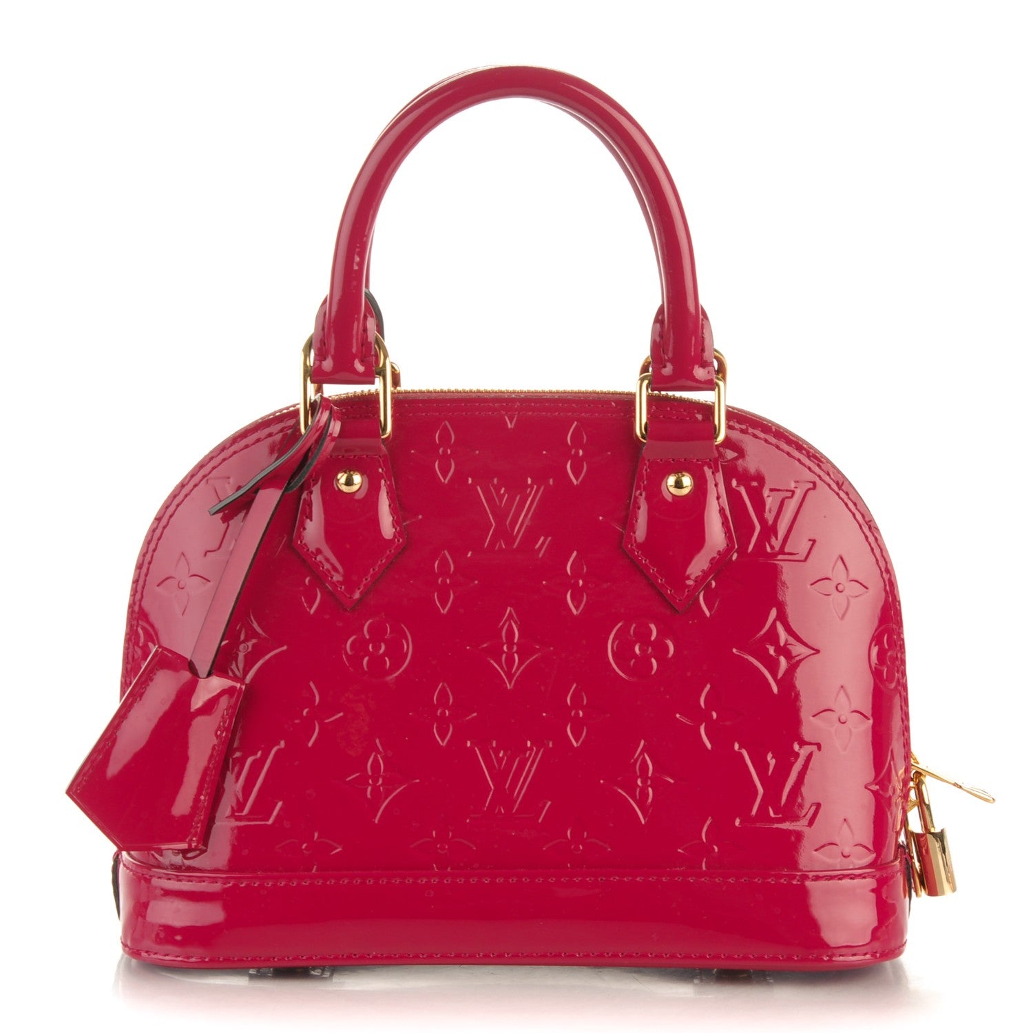Louis Vuitton Vernis Alma BB Rose Indien 1 of 8