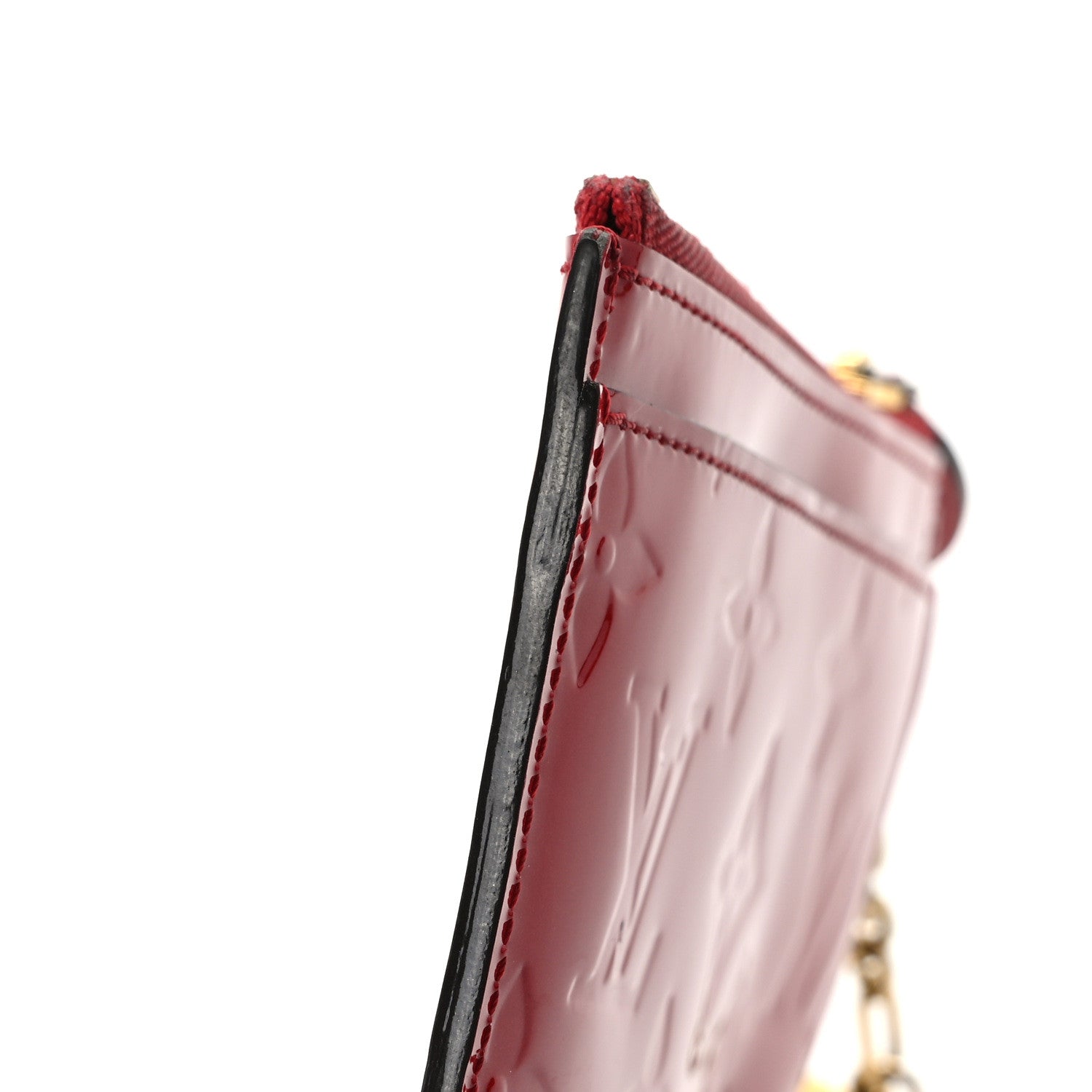 Louis Vuitton Vernis Key Pouch NM Cherry 9 of 10