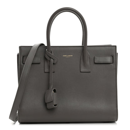 Saint Laurent Calfskin Baby Sac De Jour Fog 1 of 12
