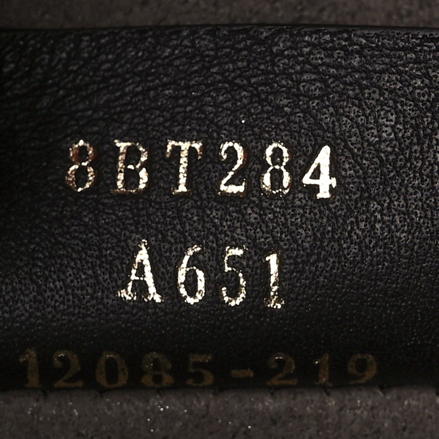 Fendi Vitello Century F is Fendi Bi-Color FF 1974 Embossed Kan I Shoulder Bag Maya Black 7 of 14