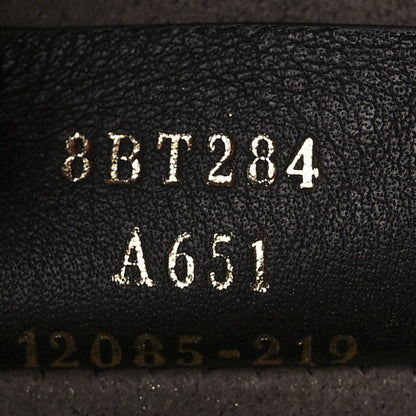 Fendi Vitello Century F is Fendi Bi-Color FF 1974 Embossed Kan I Shoulder Bag Maya Black 7 of 14