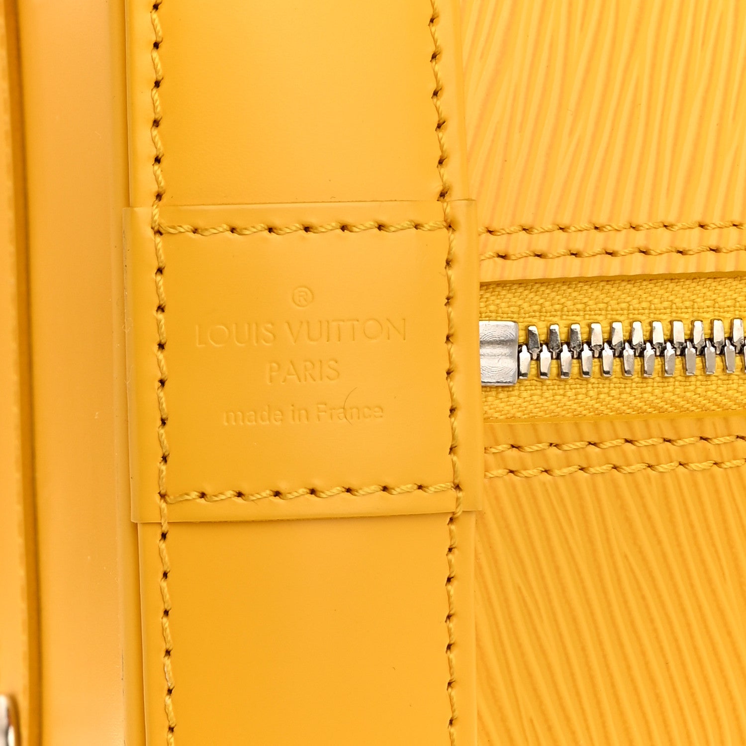 Louis Vuitton Epi Alma GM Citron 6 of 9