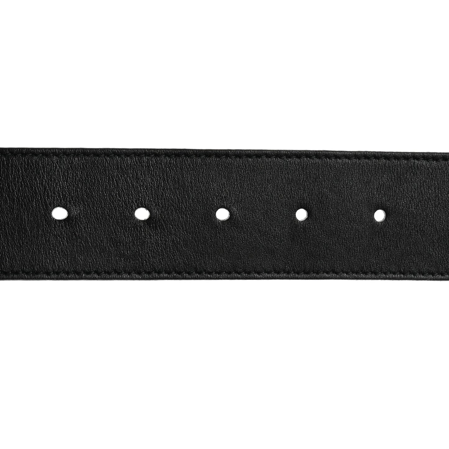 Calfskin Double G 40mm Belt 75 30 Black