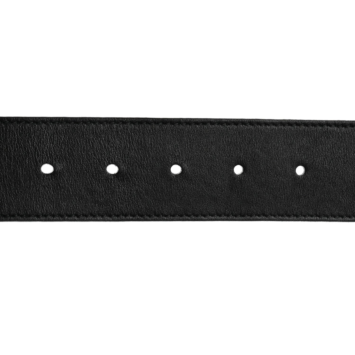 Gucci Calfskin Double G 40mm Belt 75 30 Black 5 of 5