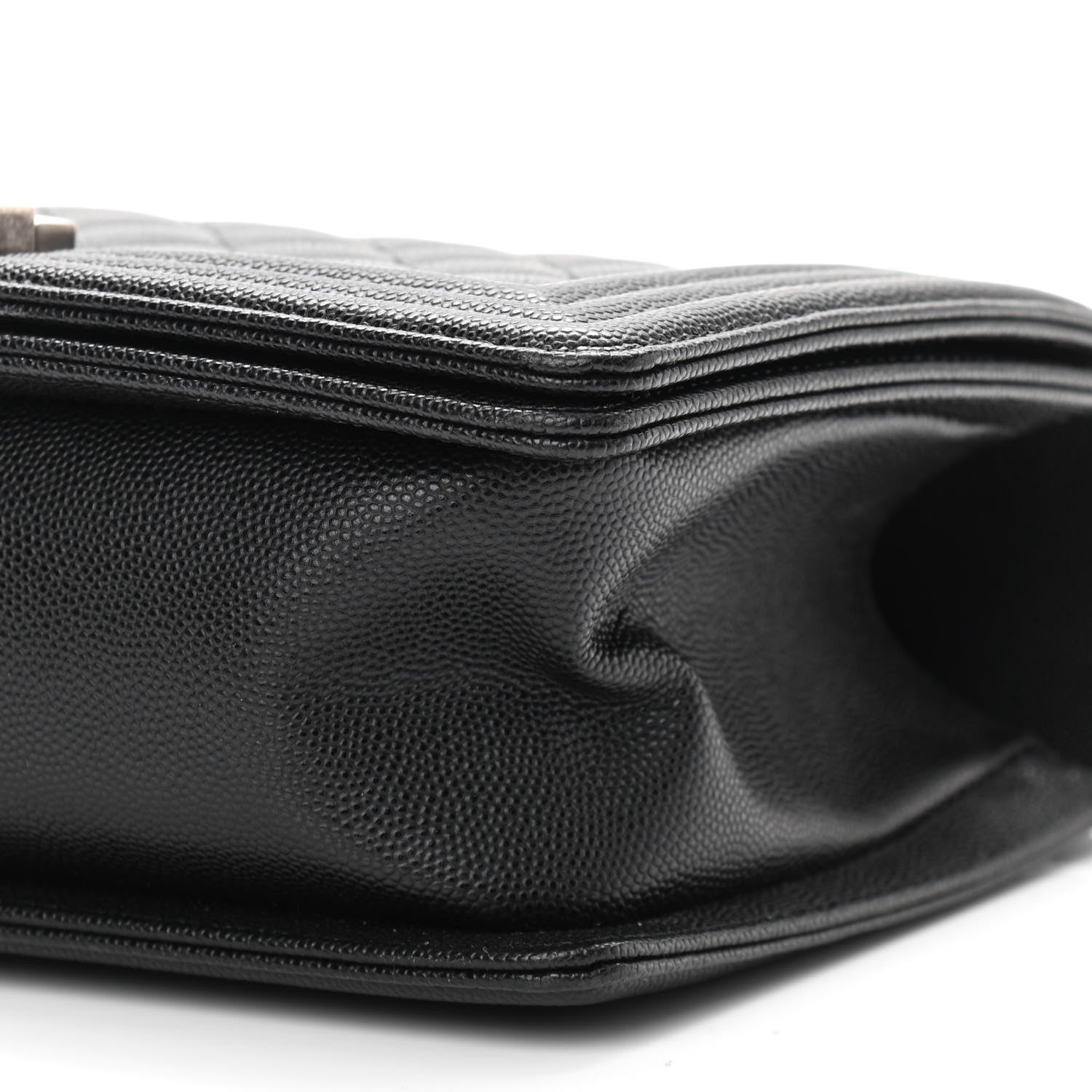 Chanel Caviar Quilted Medium Boy Flap Black 10 of 10
