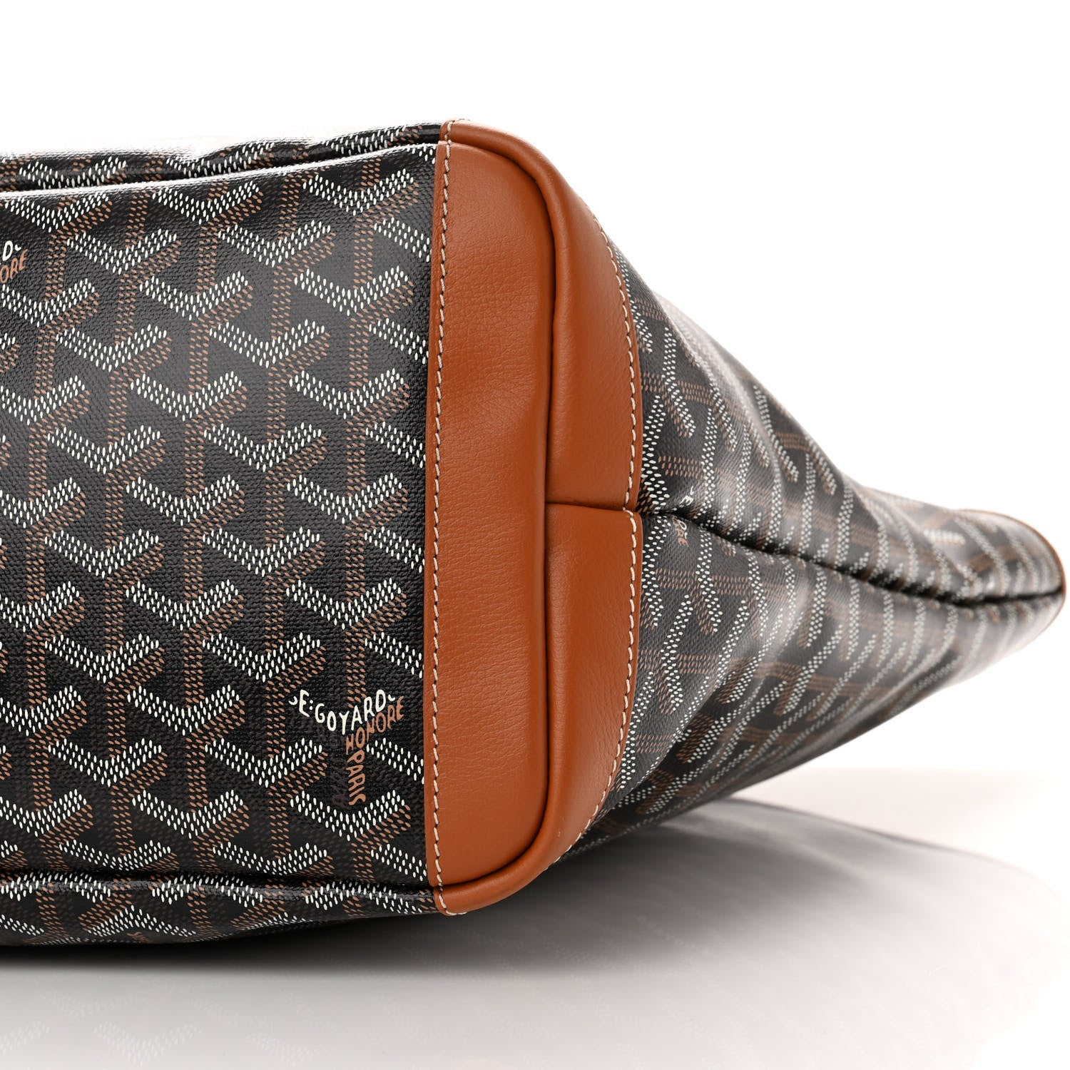 Goyard Goyardine Artois MM Black Gold 10 of 10