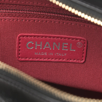 Chanel Aged Calfskin Quilted Medium Gabrielle Hobo Black 6 of 12