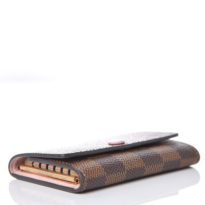 Louis Vuitton Damier Ebene Multicles 6 Key Holder Rose Ballerine 4 of 10