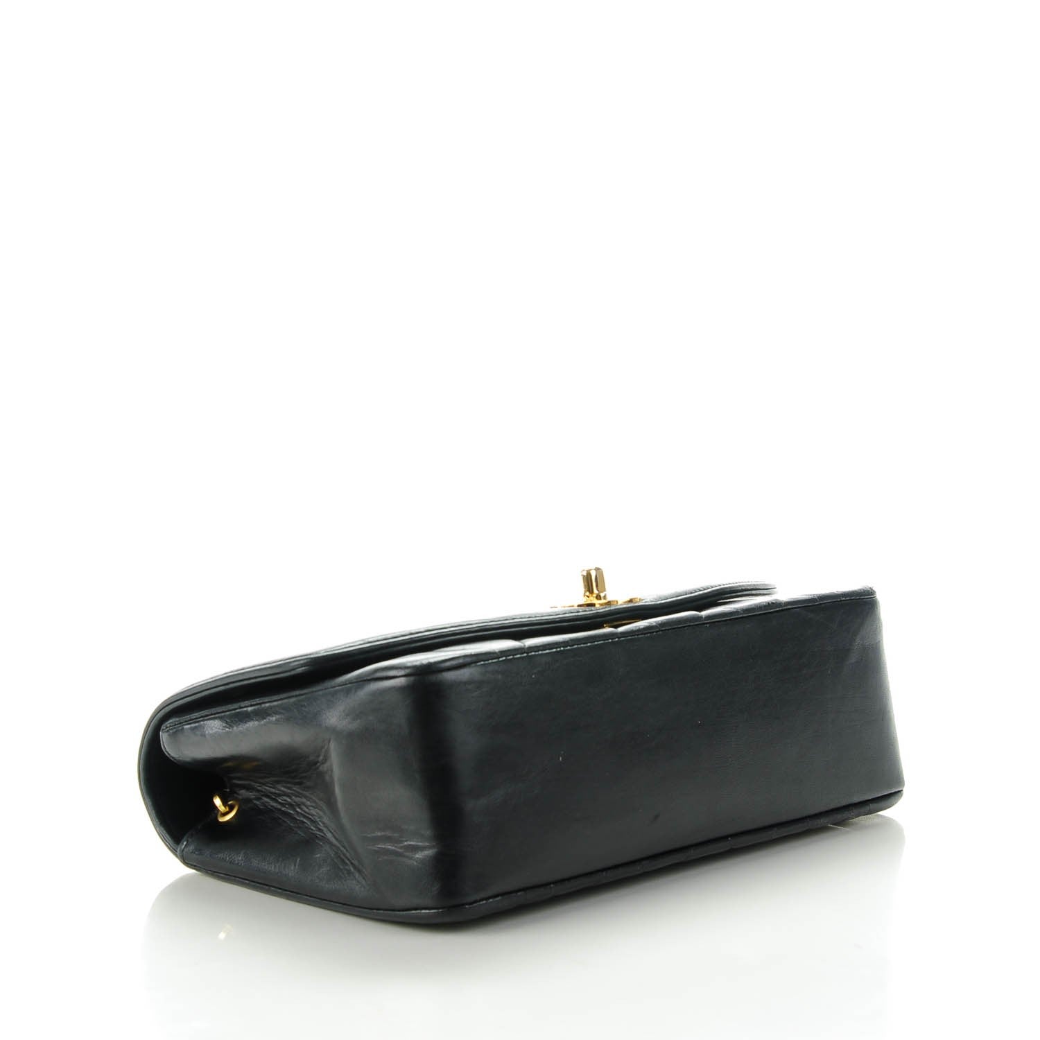 Chanel Lambskin Quilted Small Single Flap Black 4 of 9