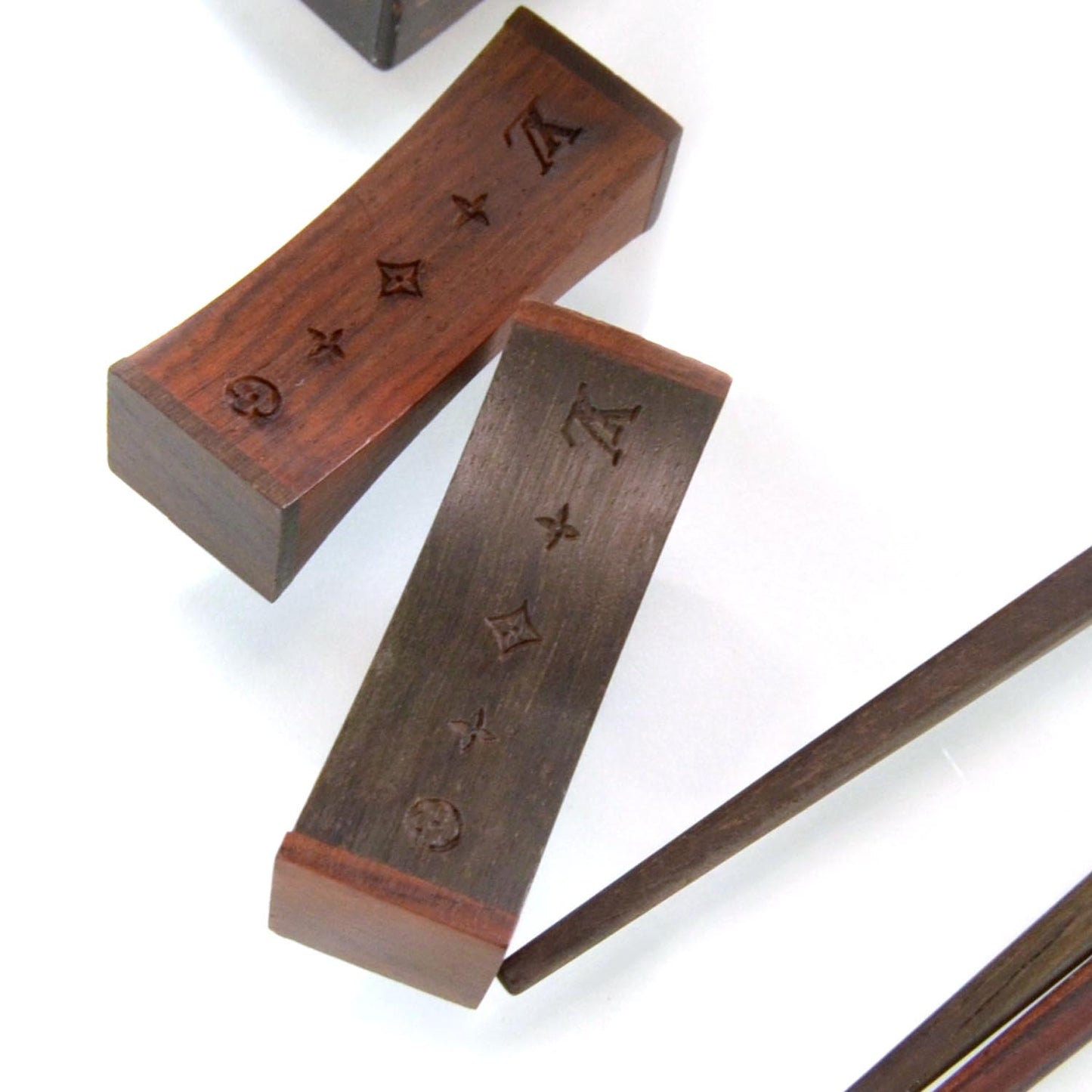 Rosewood Monogram Chopsticks