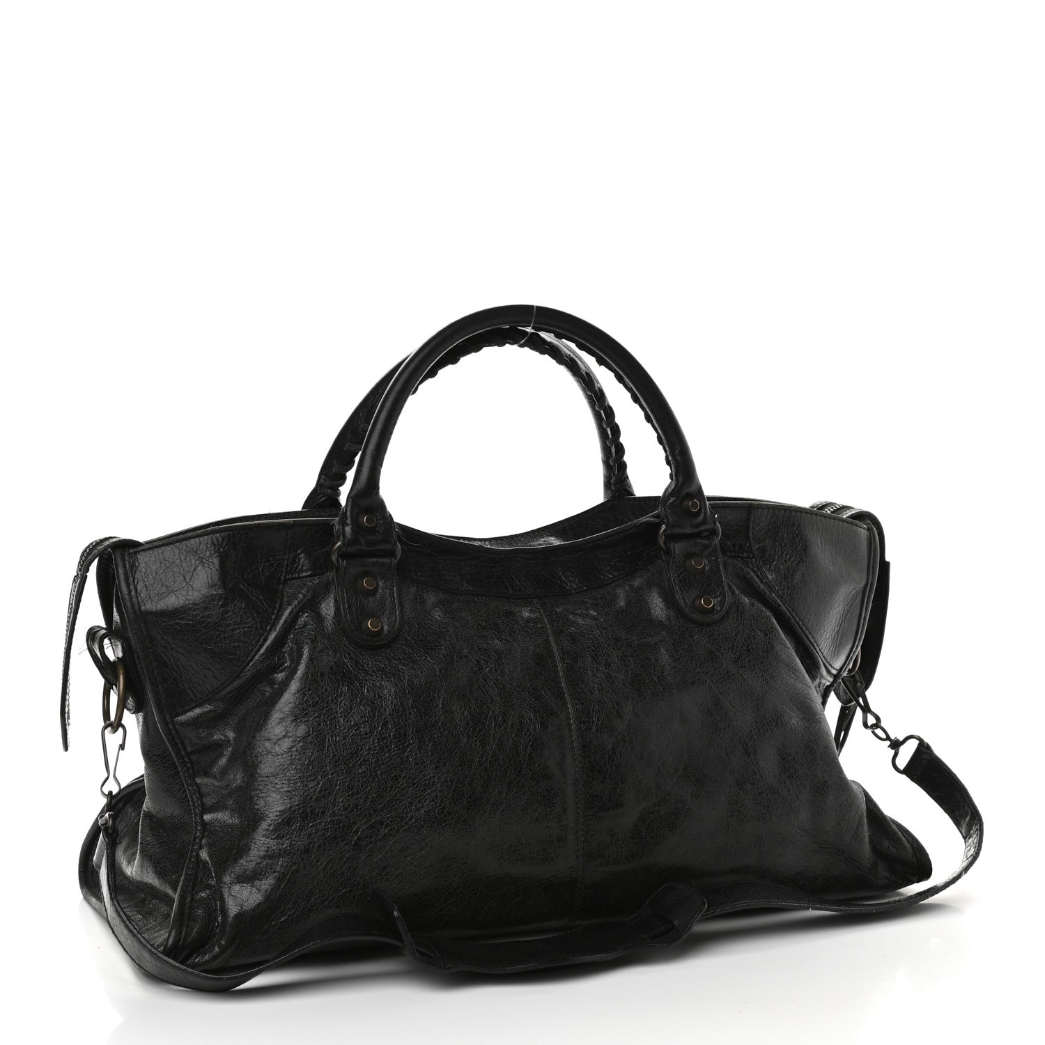 Balenciaga Agneau Classic Hardware Part Time Black 3 of 13