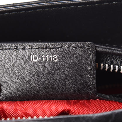 Christian Dior Lambskin Cannage Medium Lady Dior Black 9 of 13