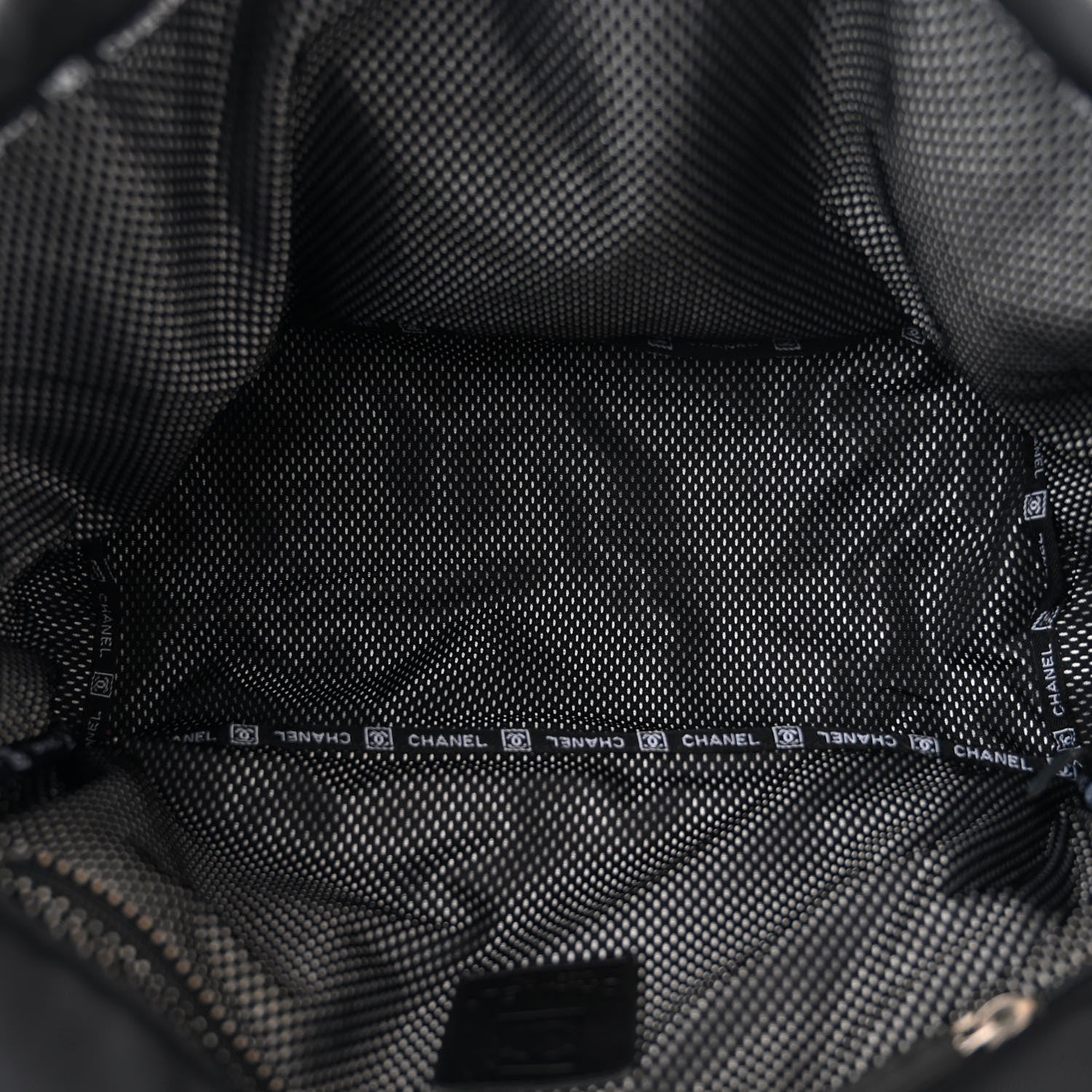 Chanel Coated Canvas Sport Messenger Black 5 of 10
