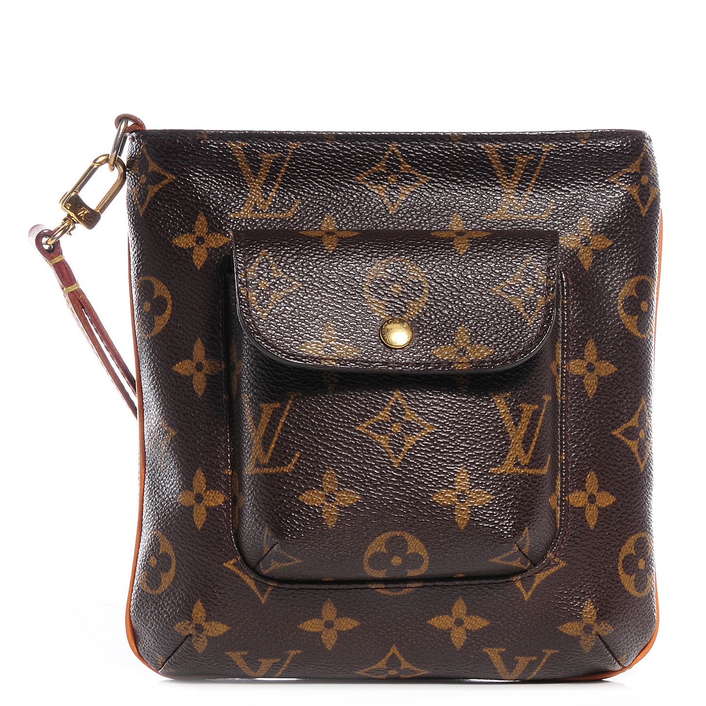Monogram Partition Wristlet