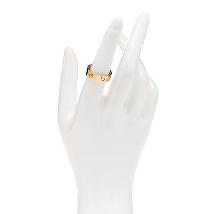 Cartier 18K Yellow Gold 5.5mm LOVE Ring 54 6.75 2 of 5