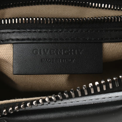 Givenchy Smooth Calfskin Mini Chain Weave Antigona Black 8 of 9