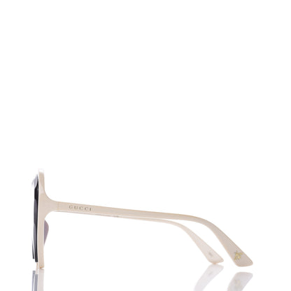 Gucci Hollywood Forever Heart Sunglasses GG0360S White 3 of 7