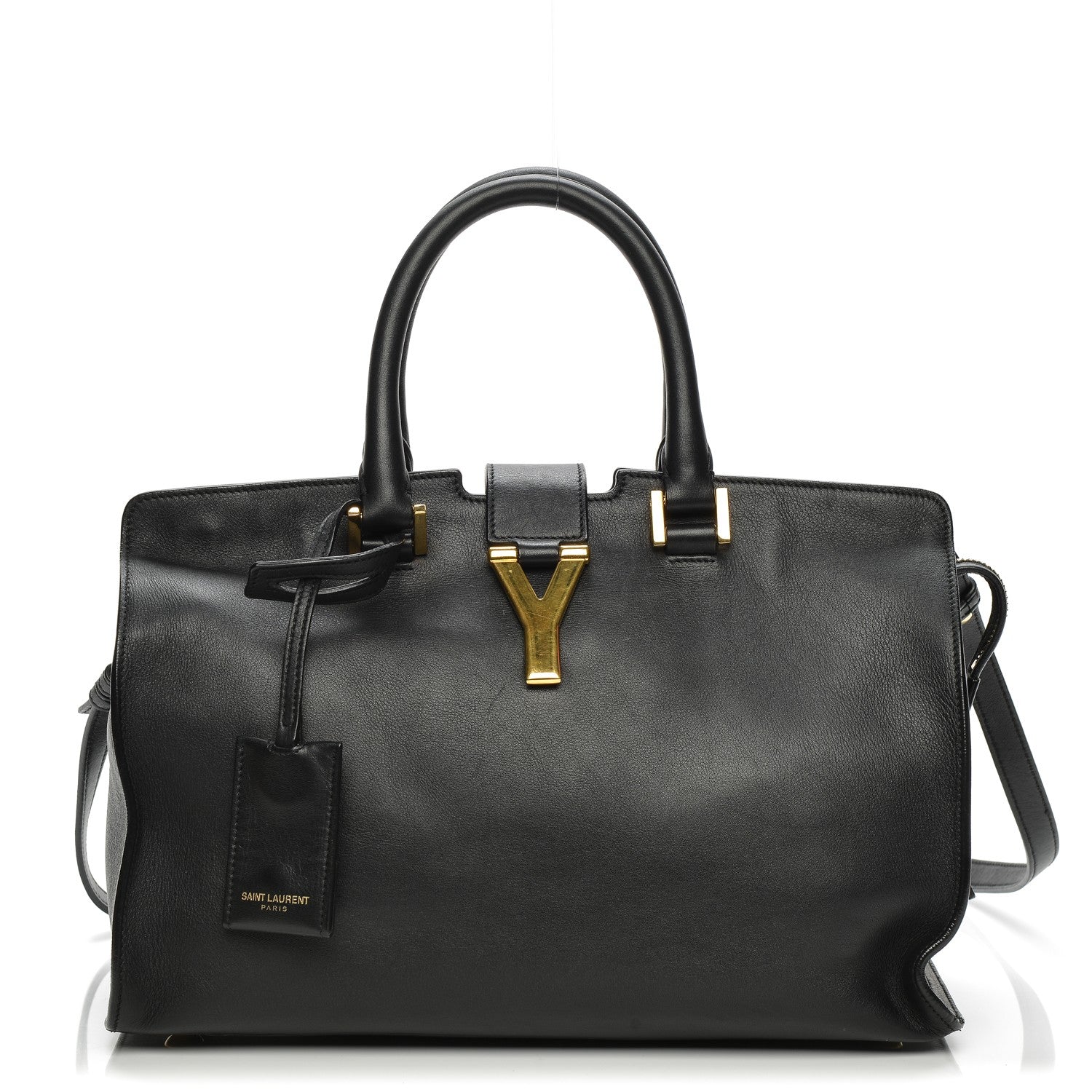 Saint Laurent Calfskin Small Classic Y Cabas Black 1 of 7