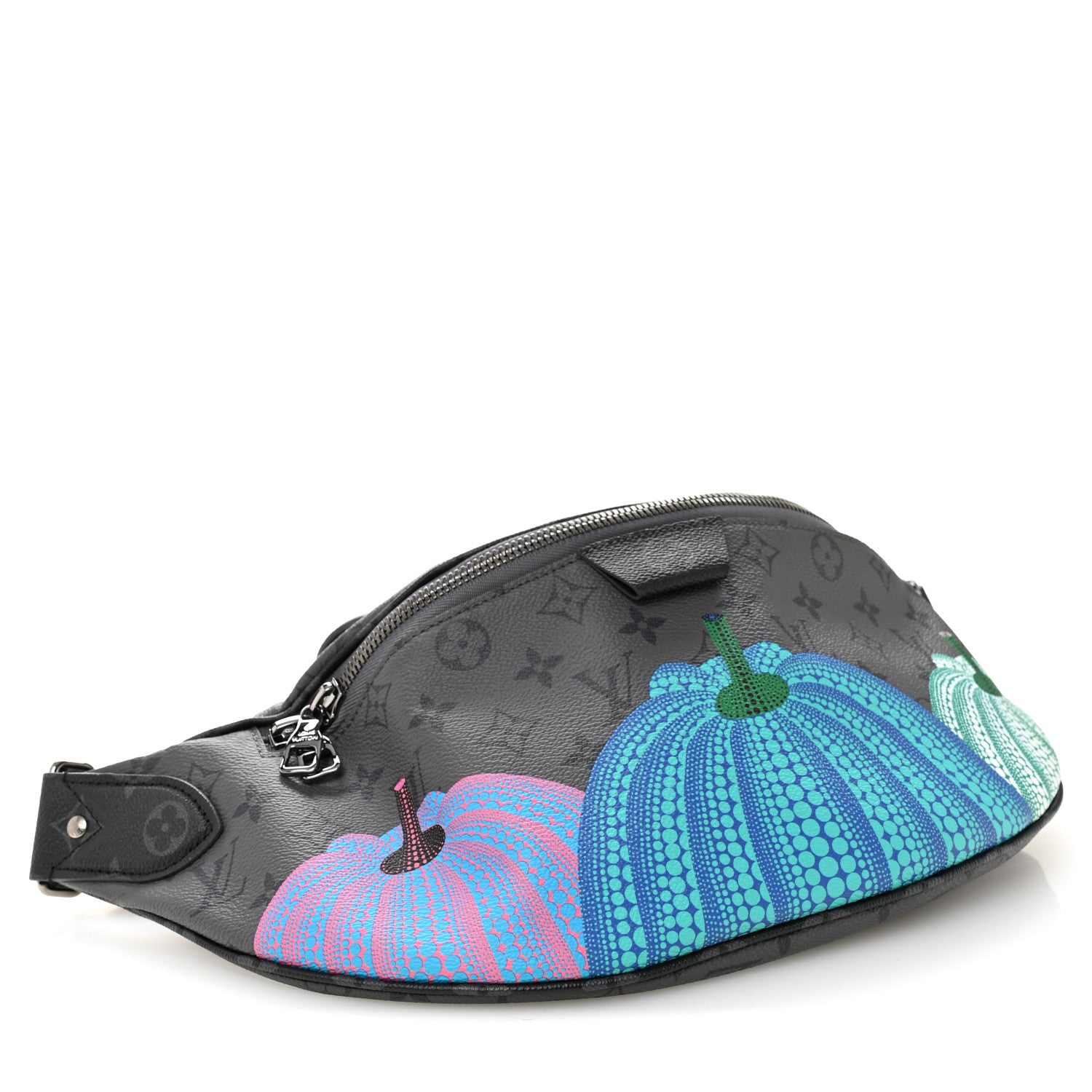 Louis Vuitton LV X YK Monogram Eclipse Reverse Pumpkin Bumbag Multicolor 4 of 9