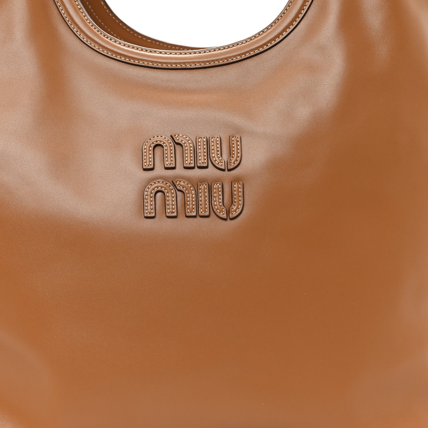 Nappa Large Ivy Tote Bag Cognac