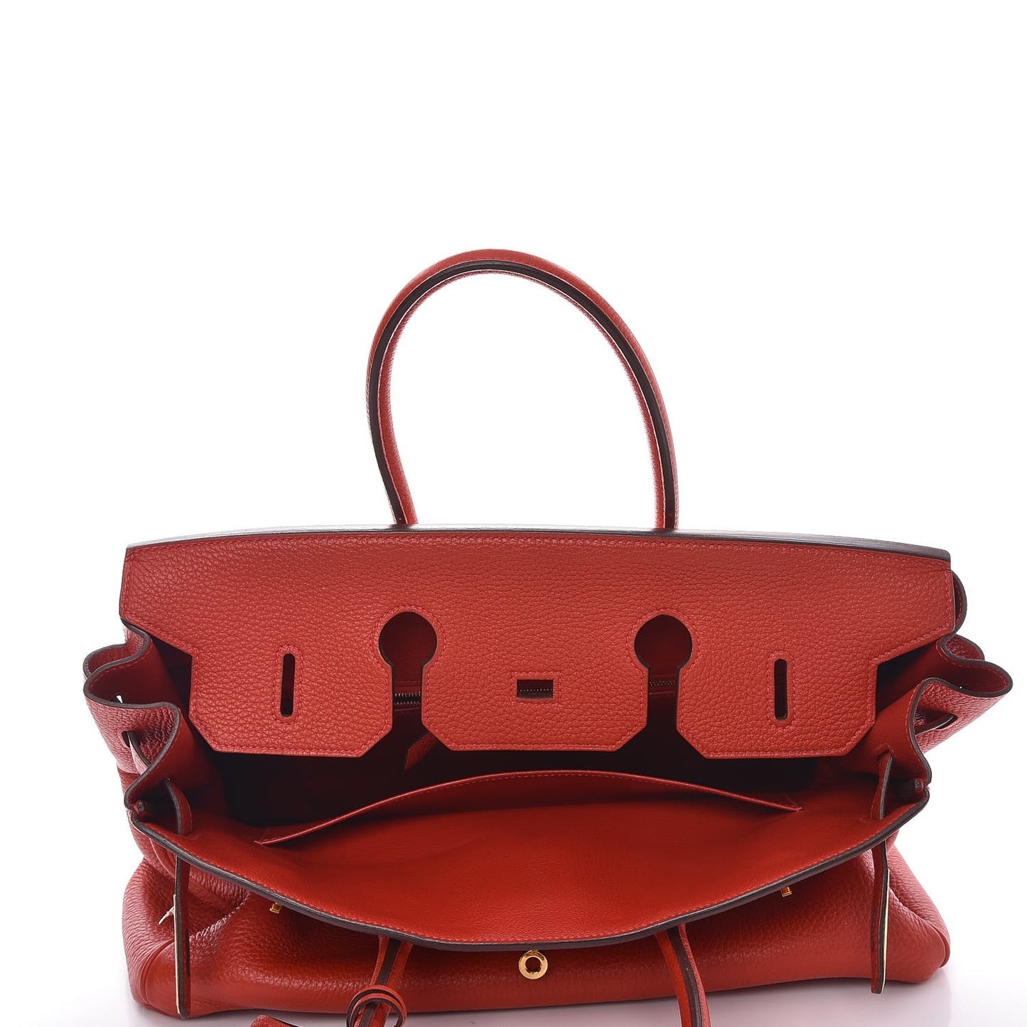Togo Birkin 35 Rouge Casaque