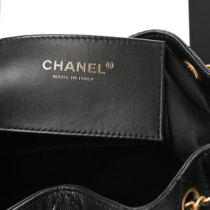 Chanel Caviar Quilted Small Chanel 25 Handbag Black 6 of 11