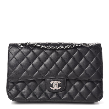 Chanel Caviar Quilted Medium Double Flap Black 1 of 10