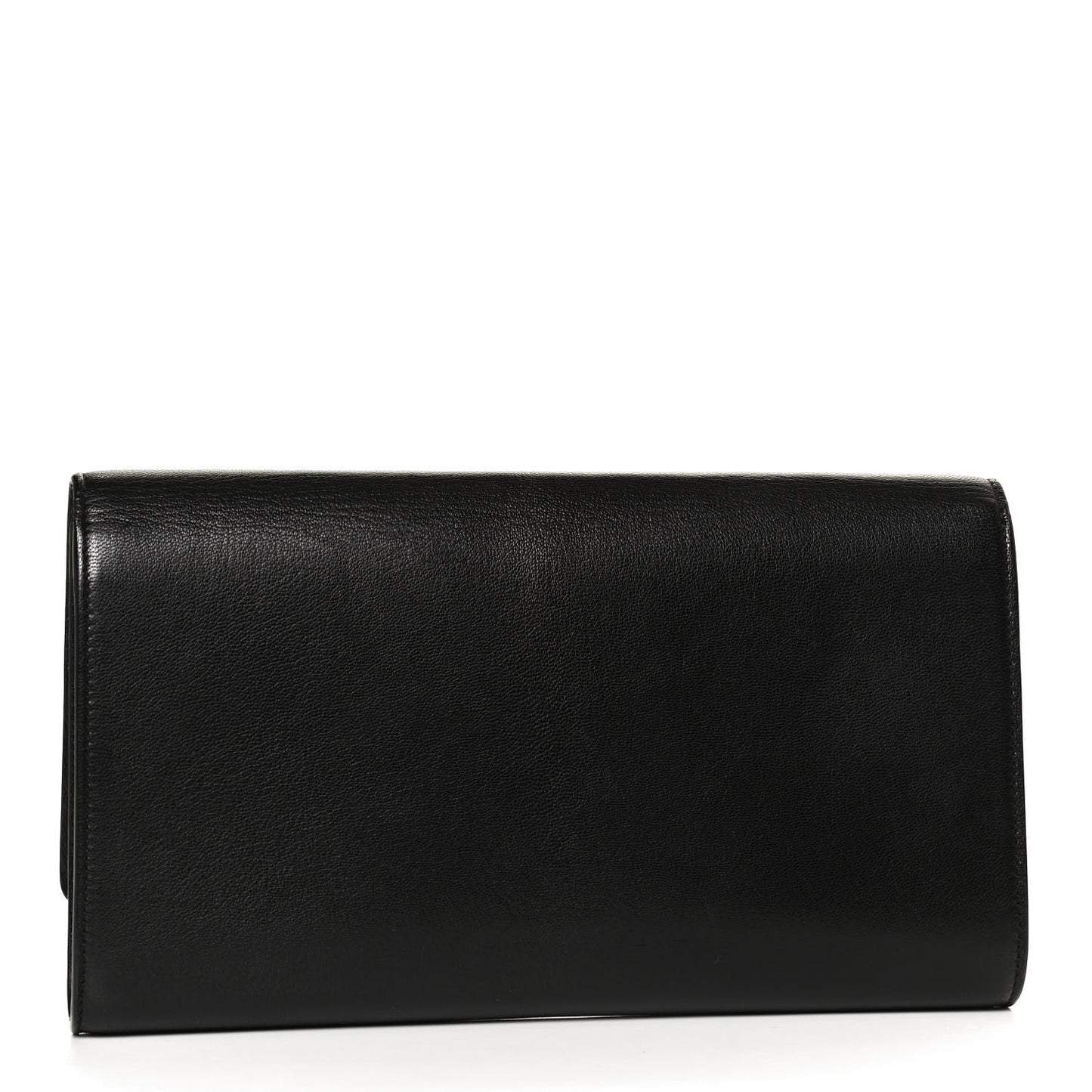 Calfskin Monogram Large Belle De Jour Clutch Black