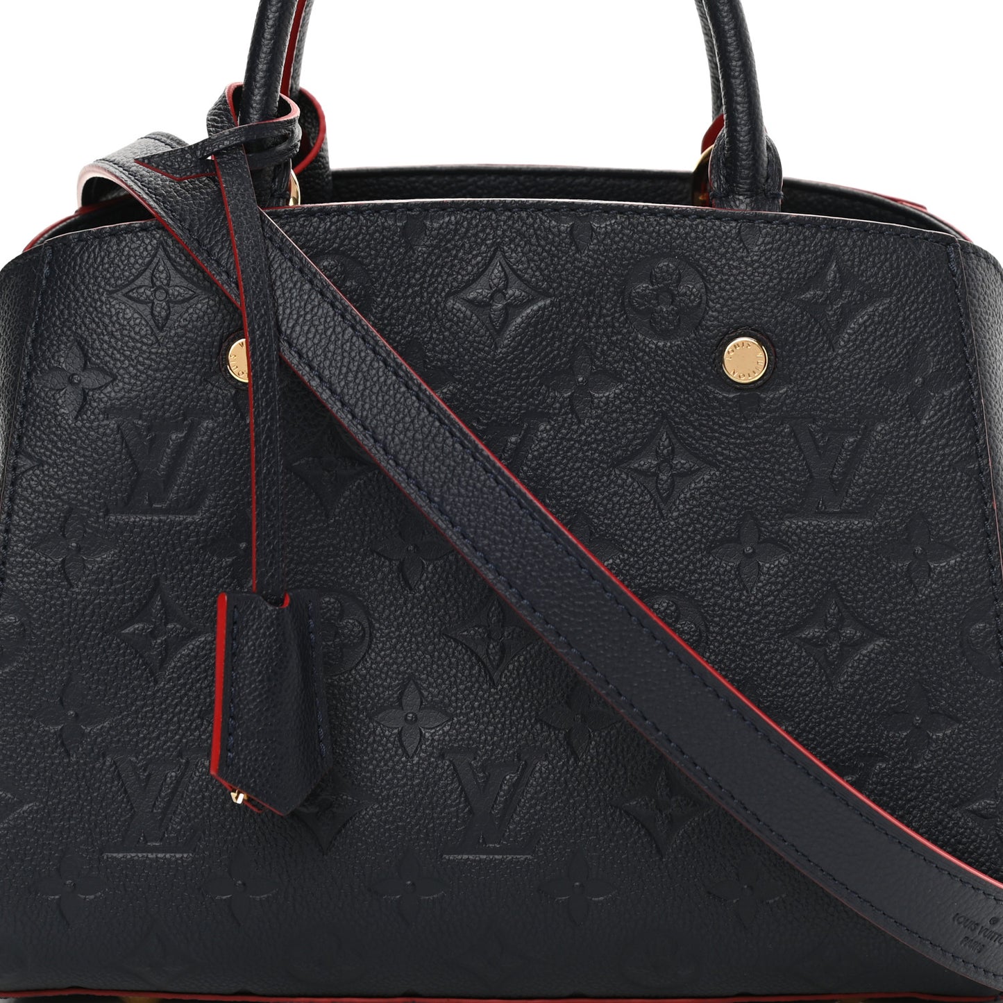 Empreinte Montaigne BB Marine Rouge