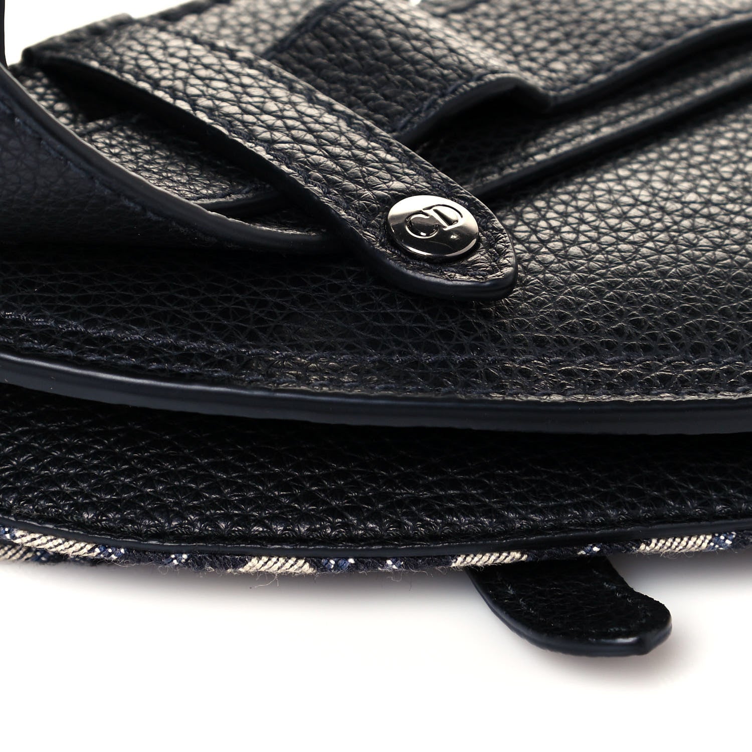 Christian Dior HOMME Oblique Saddle Belt Bag Blue 9 of 11