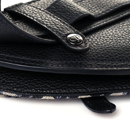 Christian Dior HOMME Oblique Saddle Belt Bag Blue 9 of 11