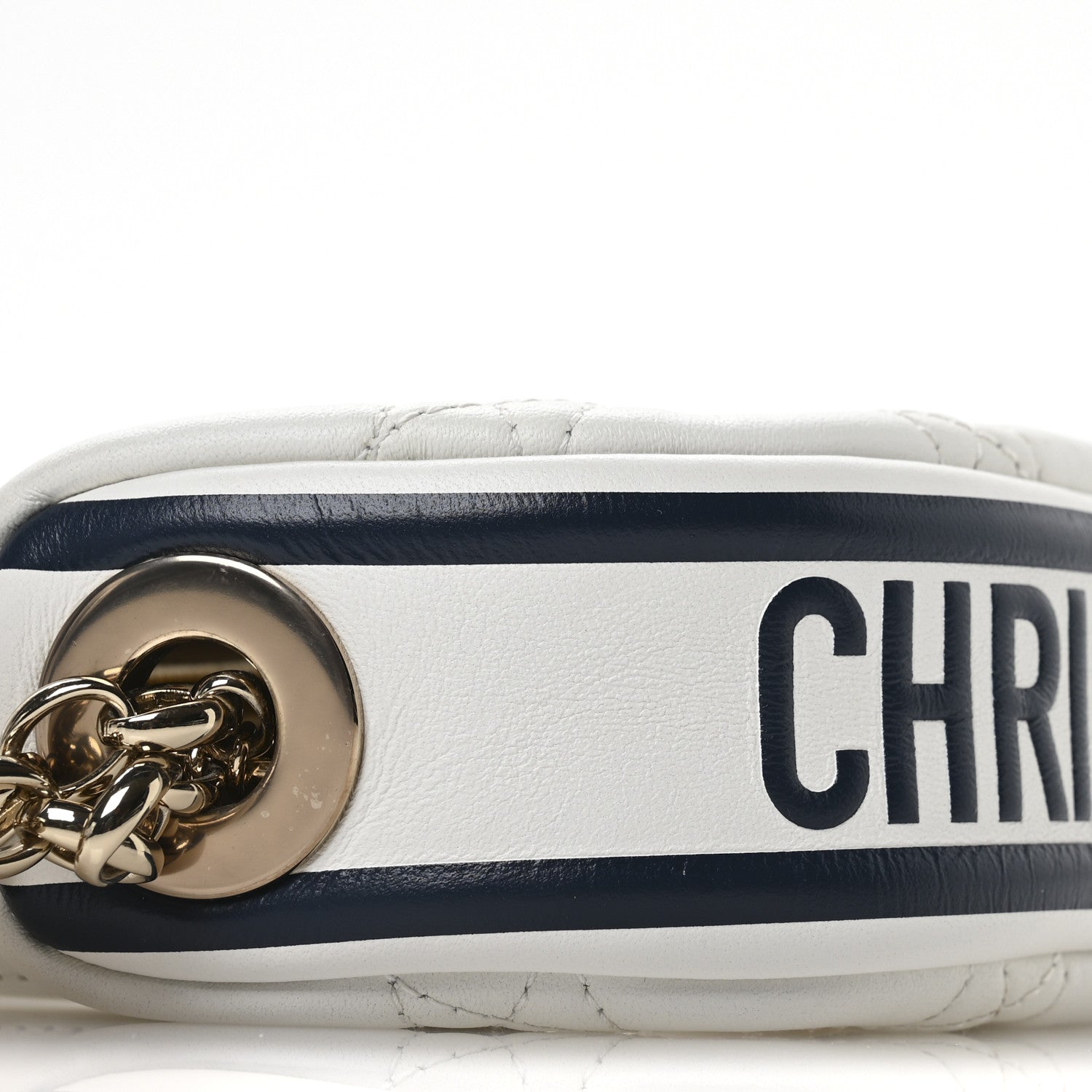 Christian Dior Lambskin Cannage Micro Dior Vibe Hobo Bag White 9 of 11