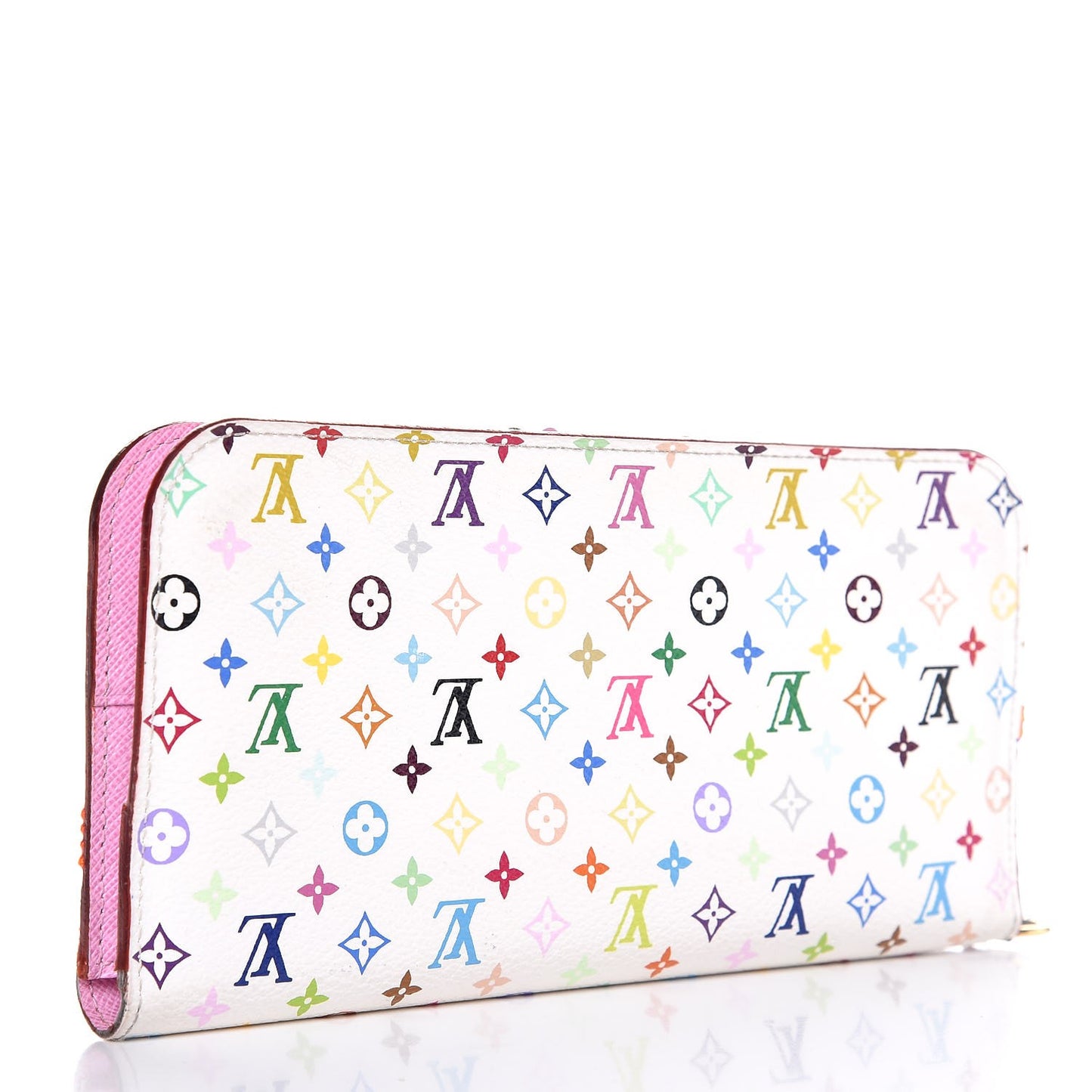 Monogram Multicolor Insolite Wallet White Litchi