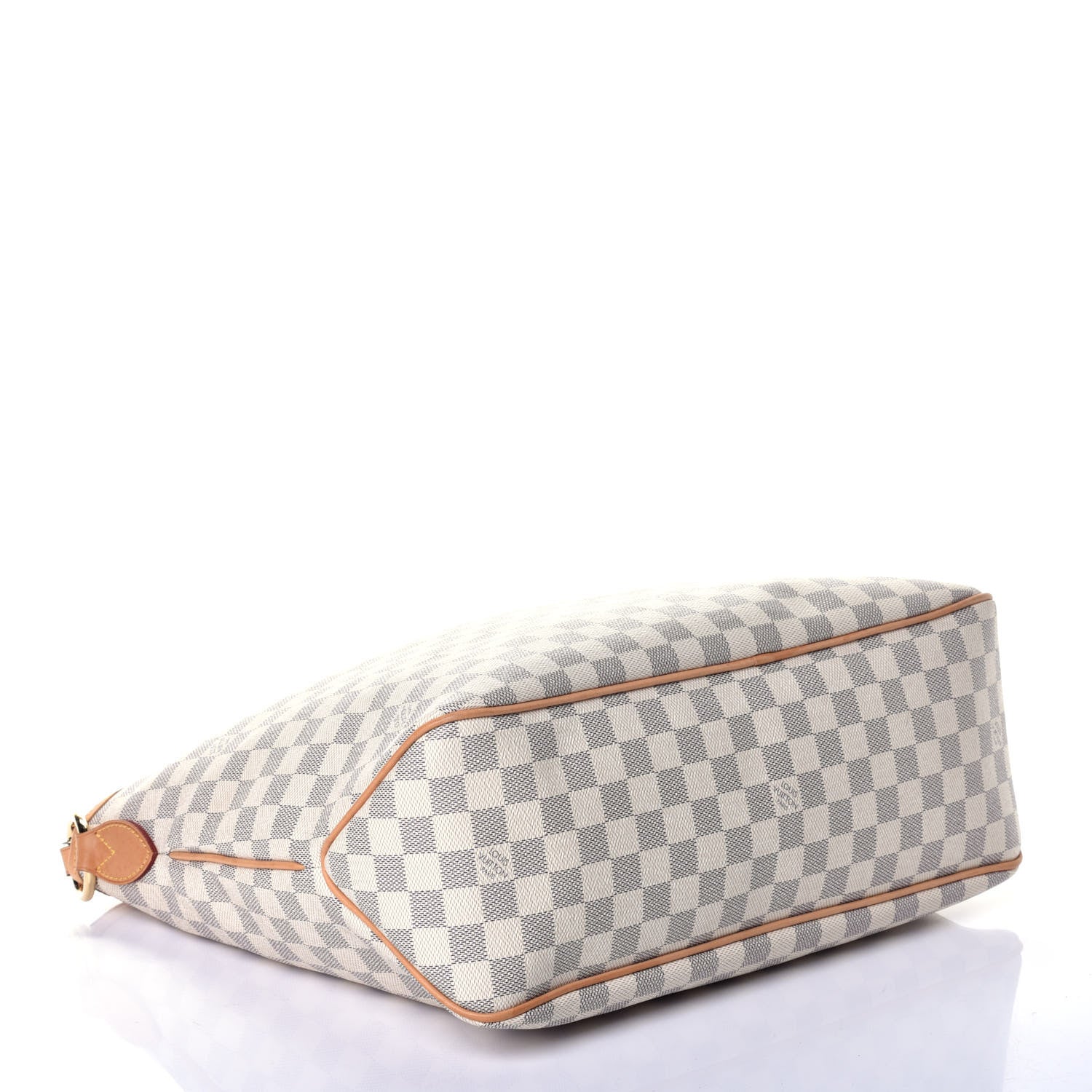 Louis Vuitton Damier Azur Delightful MM Rose Ballerine 4 of 8