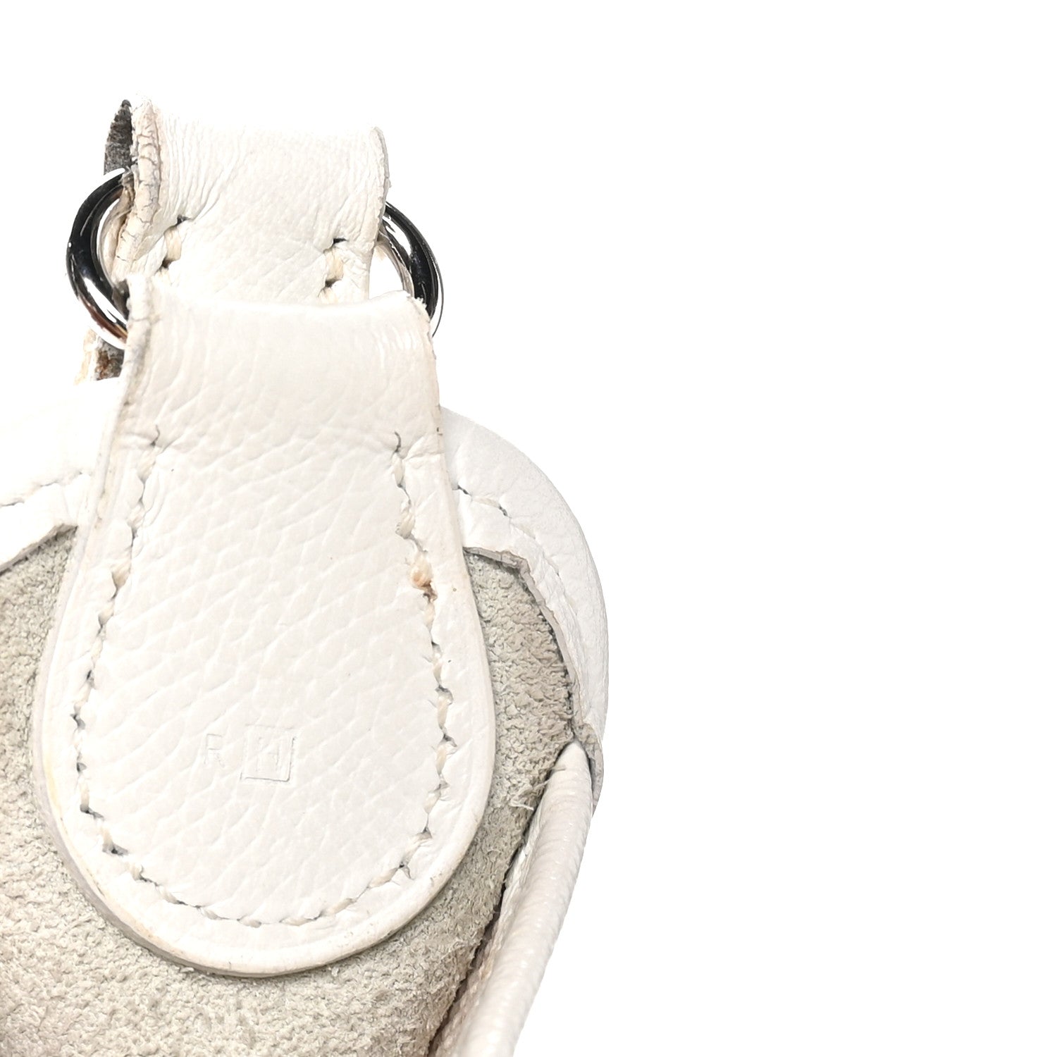 Hermes Toile H Ardennes Vespa PM White 7 of 11