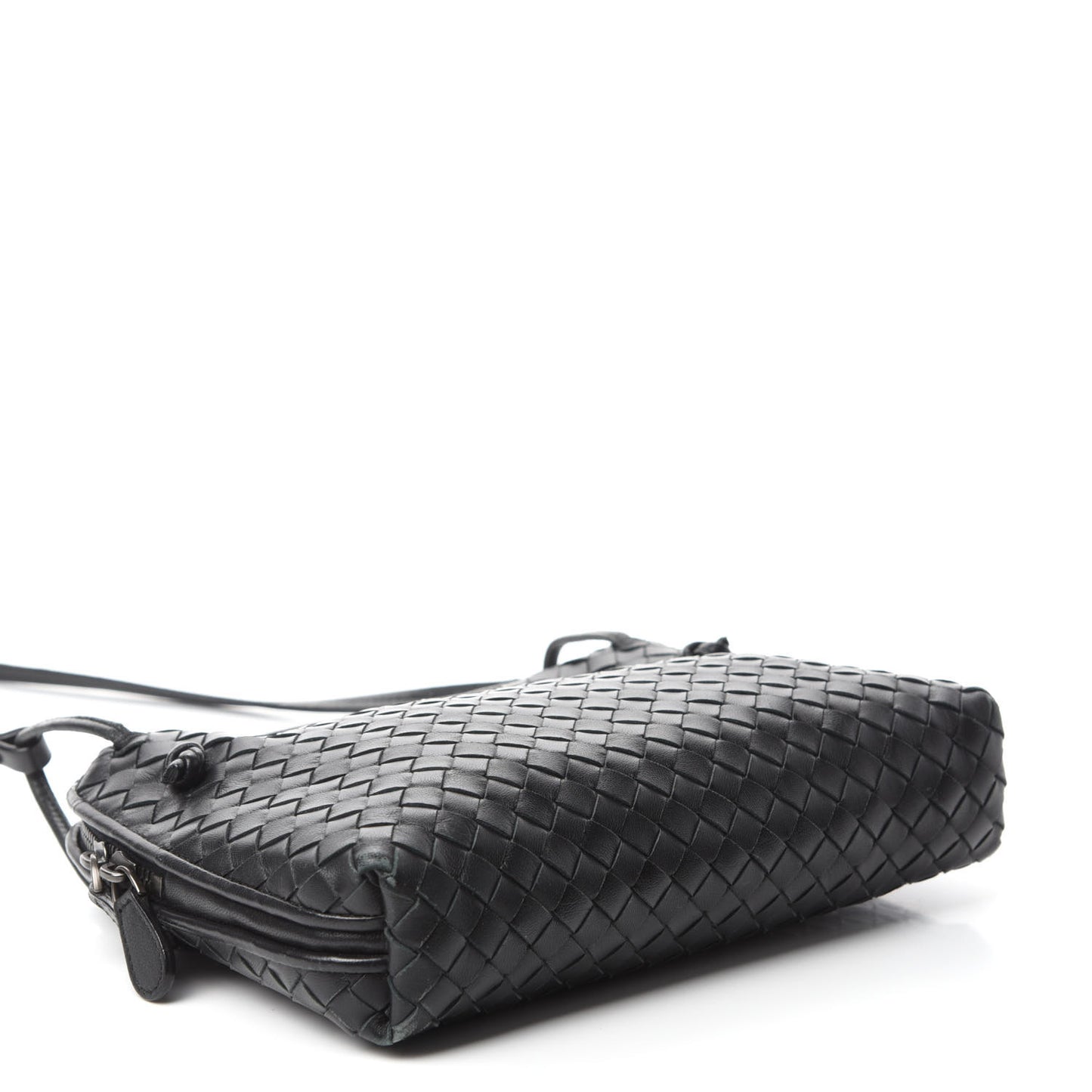 Nappa Intrecciato Nodini Bag Black