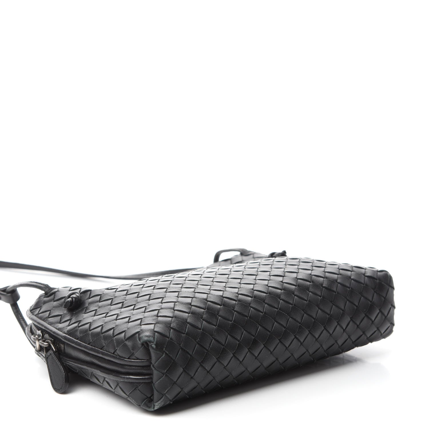 Bottega Veneta Nappa Intrecciato Nodini Bag Black 5 of 12