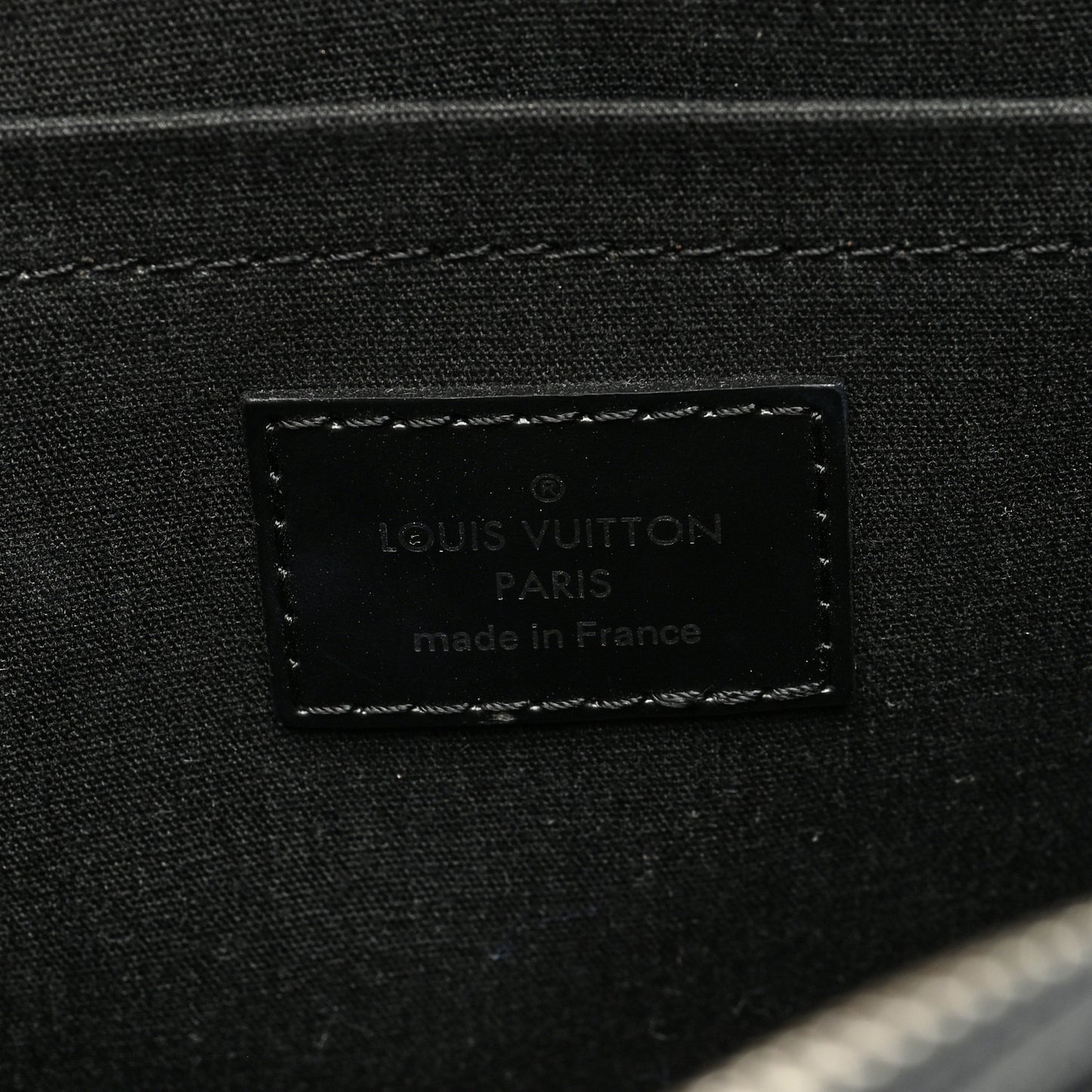 LOUIS VUITTON Epi Bowling Montaigne GM Black