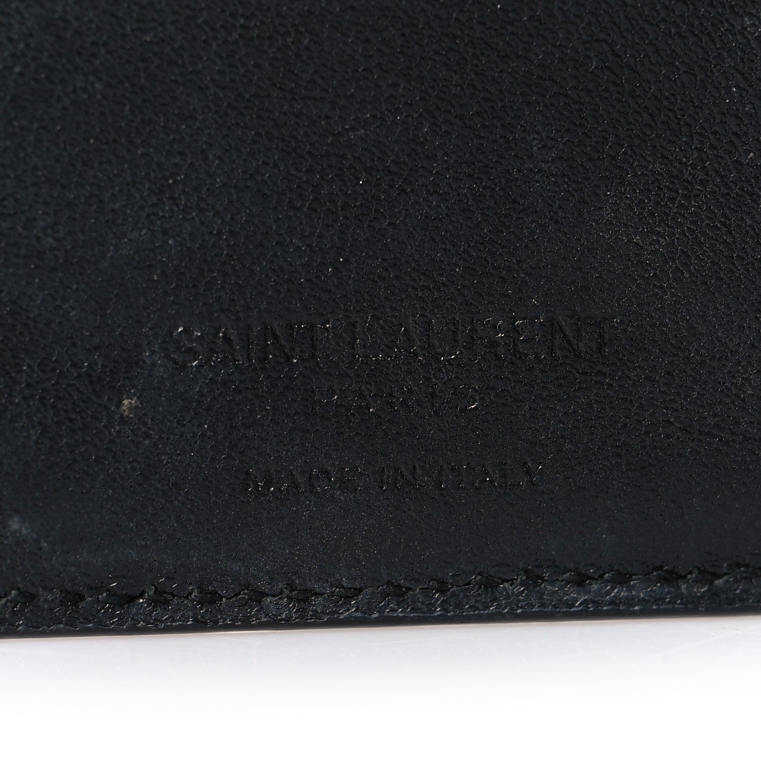 Saint Laurent Lacquer Ayers Fragments Bi-Fold Zipped Wallet  Rose Brown 7 of 10