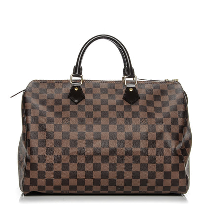 Louis Vuitton Damier Ebene Speedy 35 1 of 6