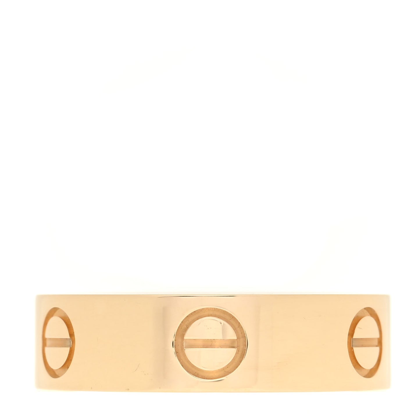18K Yellow Gold 5.5mm LOVE Ring 55 7.25