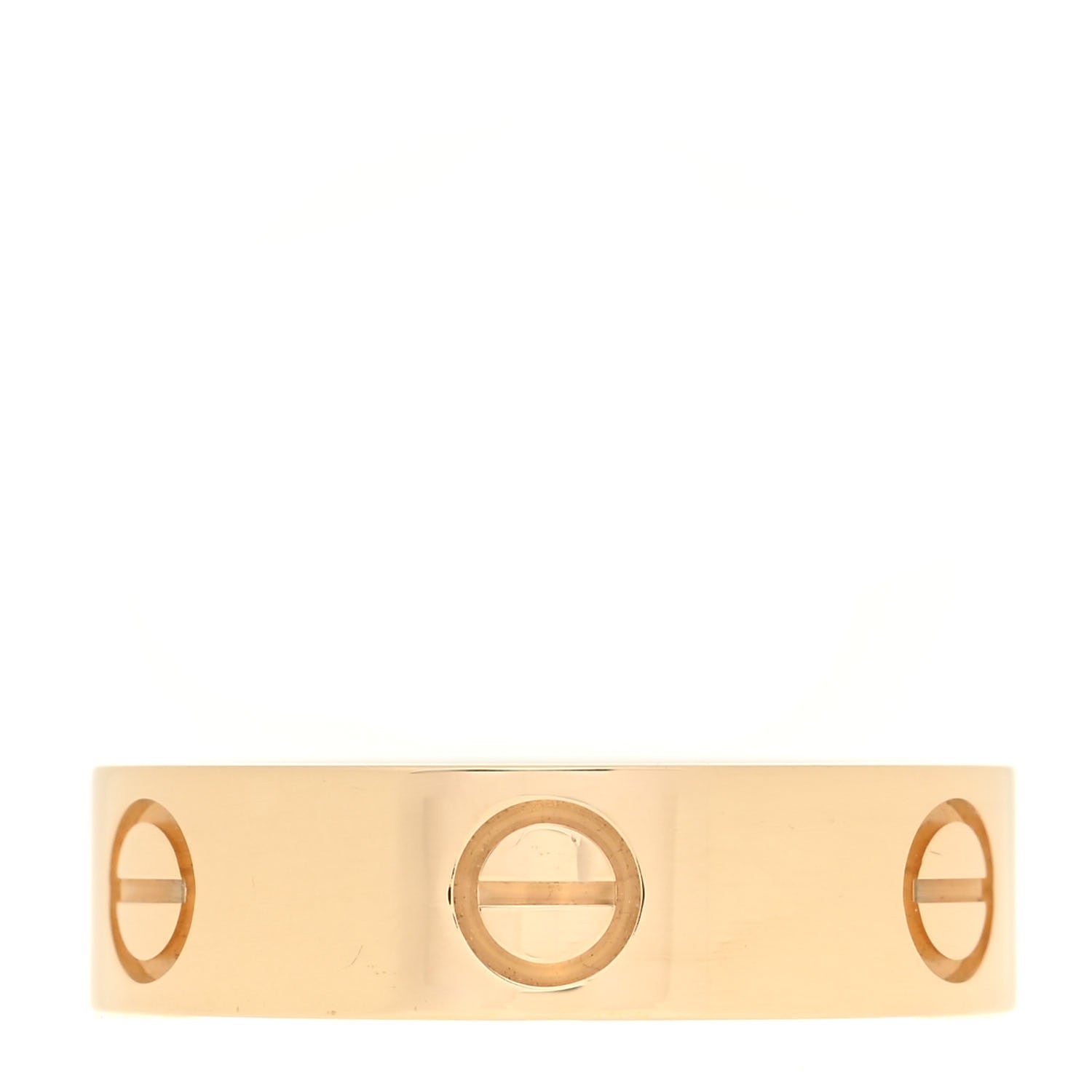 Cartier 18K Yellow Gold 5.5mm LOVE Ring 55 7.25 3 of 5