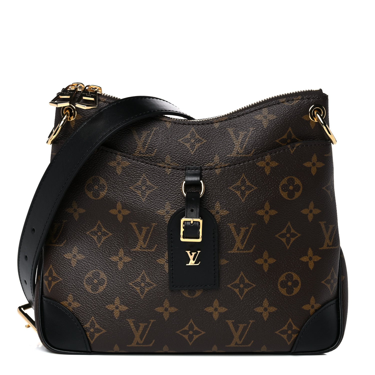 Louis Vuitton Monogram Odeon PM Black 1 of 10