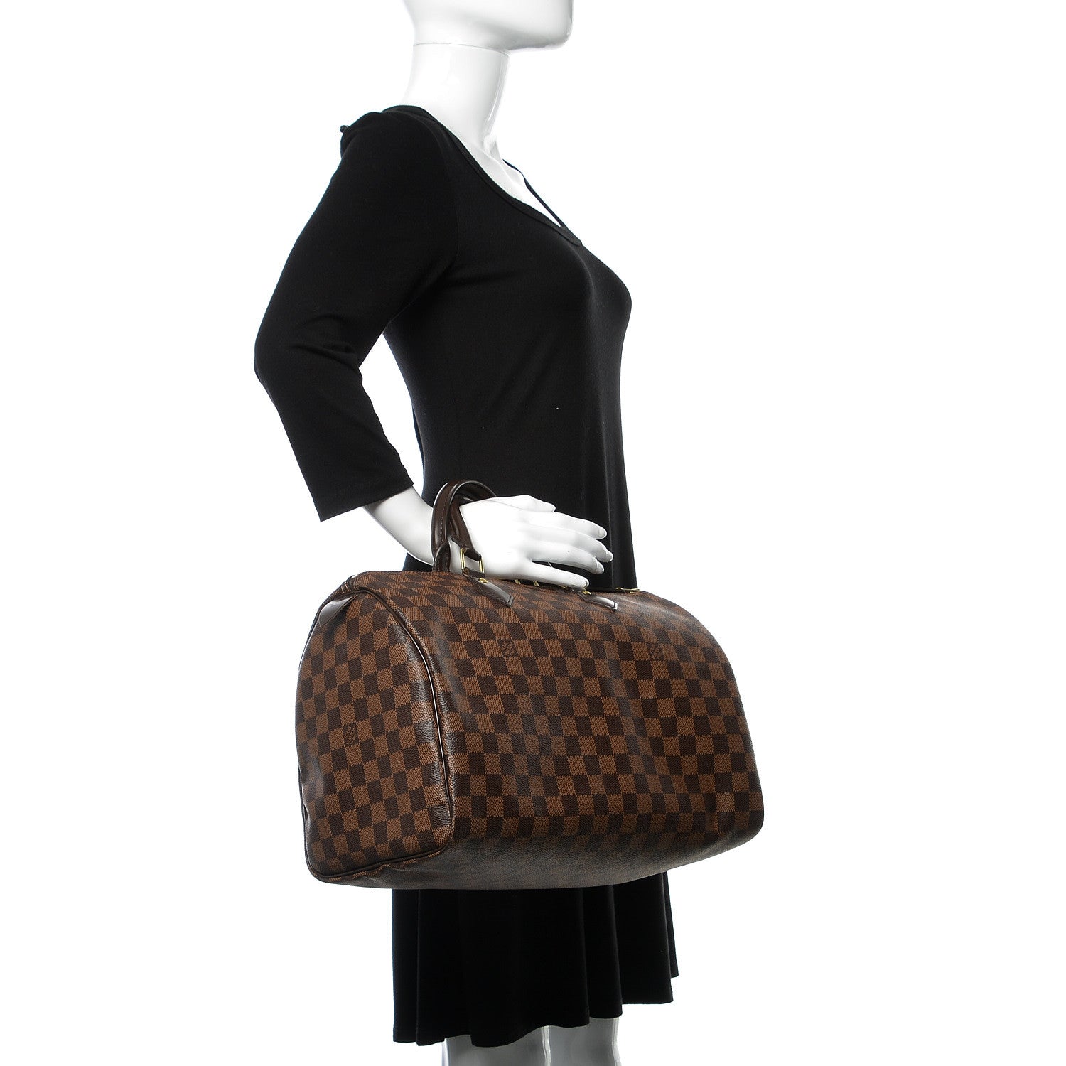 Louis Vuitton Damier Ebene Speedy 35 2 of 10