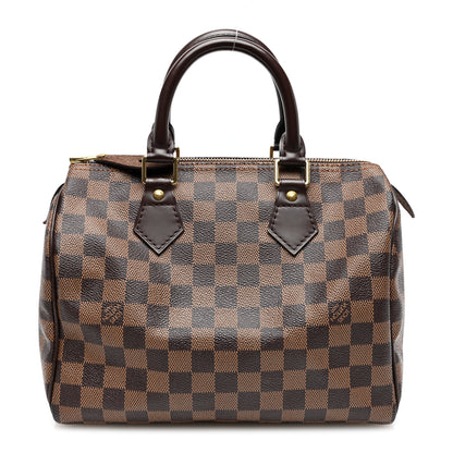 Louis Vuitton Damier Ebene Speedy 25 1 of 9