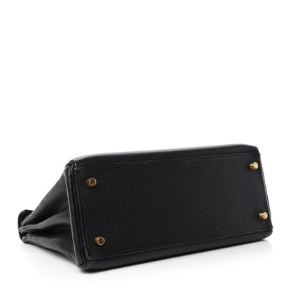 Hermes Togo Kelly Retourne 28 Black 4 of 14